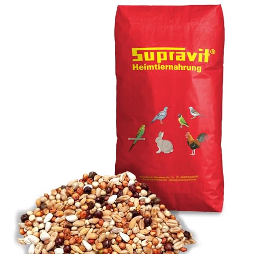 Supravit Ziertaubenfutter Show I Taubenfutter 25kg I Vogelfutter I hochwertige Alleinfutter - Mischung für Tauben I Taubenfutter mit schmackhafter Hirse und vielen weiteren wertvollen Zutaten von Supravit