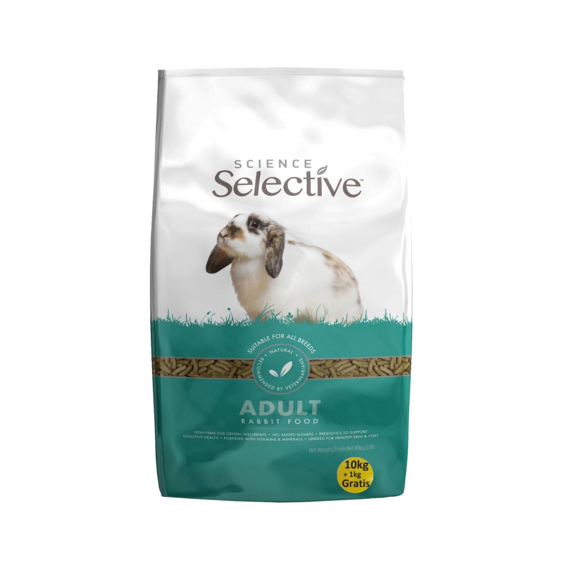 Supreme Science Selective Rabbit - 10 kg + 1 kg gratis Supreme Science Selective Rabbit - 10 kg + 1 kg gratis von Supreme Petfoods