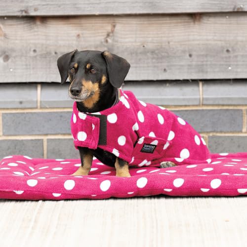 Supreme Products Dotty Hundemantel aus Fleece, Paradiesrosa, Größe M Supreme Products Dotty Hundemantel aus Fleece, Paradiesrosa, Größe M von Supreme Products