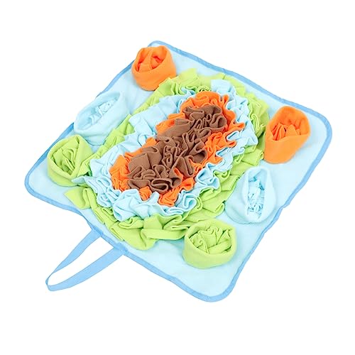 1Stk Riechkissen hundefutter welpe Hundematte Interactive Dog Toys hundeschnüffelt Teppich Spielmatte Spielzeug Polarfleece-Matte Leckerli-Spendermatte für Haustiere Segeltuch Supvox von Supvox