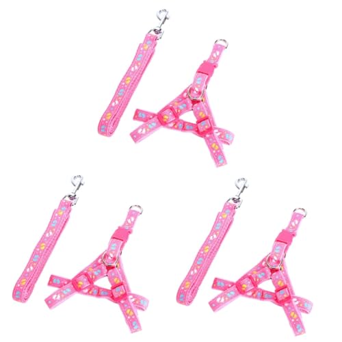 Supvox 3st Hundeleine Trainingsseil Für Hunde Laufleine Für Haustiere Bequeme Haustierleine Welpenhalsband Haustier-traktionsseil Keilriemen Rosa Supvox 3st Hundeleine Trainingsseil Für Hunde Laufleine Für Haustiere Bequeme Haustierleine Welpenhalsband Haustier-traktionsseil Keilriemen Rosa von Supvox
