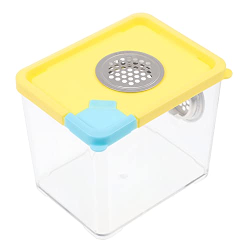 Insekten-Terrarium pet Supplies haustierbedarf Reptilienzuchtbox Reptilienhalter Reptilfall gehäuse Kletternder Futterbehälter für Haustiere Anti-Escape-Fall für Reptilien Plastik Supvox von Supvox