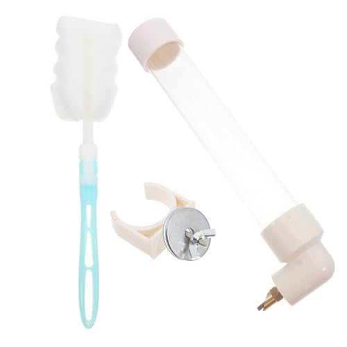 SUPVOX 1 Satz Automatischer Wasserspender für Kleine Haustiere Hängende Trinkflasche für Papageien und Berührungsaktiviertes Design Langlebig und Wiederverwendbar für Vogelkäfige und von Supvox