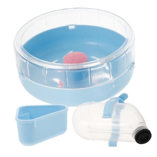 SUPVOX 1 Satz Kleines Haustier Laufgerät Teiliges Zubehör für Hamster und Meerschweinchen Futter und Wassernapf aus Robustem für Kleine Räume Tierleben SUPVOX 1 Satz Kleines Haustier Laufgerät Teiliges Zubehör für Hamster und Meerschweinchen Futter und Wassernapf aus Robustem für Kleine Räume Tierleben von Supvox