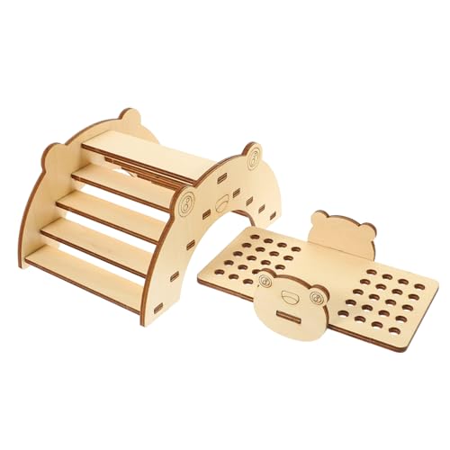 Supvox 1 Satz Swing -Widray - Hamster Chinchilla klein Ratten Brücke schaukel DIY-Wippe DIY- für Haustiere DIY Holzwippe hölzern Supvox 1 Satz Swing -Widray - Hamster Chinchilla klein Ratten Brücke schaukel DIY-Wippe DIY- für Haustiere DIY Holzwippe hölzern von Supvox