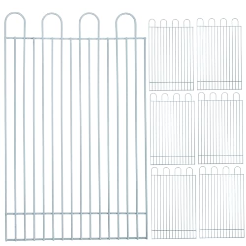 SUPVOX 1 Set The Fence Pet Laufstall Tragbarer Hamsterkäfig Kleines Tor Indoor Zwinger Gehege Hamsterstift Für Röhren Käfige Hamsterzubehör Stall Weißer Eisendraht SUPVOX 1 Set The Fence Pet Laufstall Tragbarer Hamsterkäfig Kleines Tor Indoor Zwinger Gehege Hamsterstift Für Röhren Käfige Hamsterzubehör Stall Weißer Eisendraht von Supvox