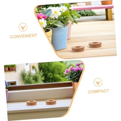 SUPVOX 10 Stück Teiliges Luftdichte Korkdeckel mit Loch Natürliche Korkstopfen für Hydroponische Pflanzgefäße Wiederverwendbare Glasvase Abdeckungen für Wasserbewurzelung und SUPVOX 10 Stück Teiliges Luftdichte Korkdeckel mit Loch Natürliche Korkstopfen für Hydroponische Pflanzgefäße Wiederverwendbare Glasvase Abdeckungen für Wasserbewurzelung und von Supvox