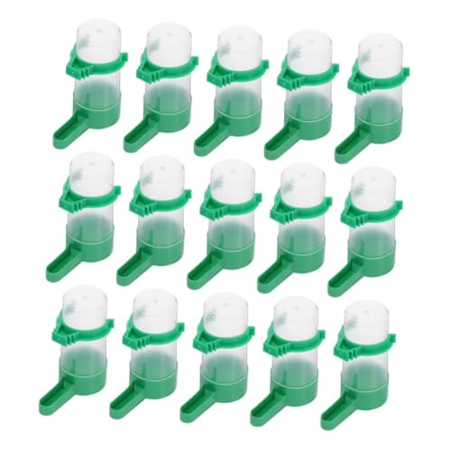 SUPVOX 15 Stück Teiliges Automatisches Kunststoff Futterspender für Vogelkäfig Futter Wassernapf für Kleine Papageien Wellensittiche Nymphensittiche und Ziervögel SUPVOX 15 Stück Teiliges Automatisches Kunststoff Futterspender für Vogelkäfig Futter Wassernapf für Kleine Papageien Wellensittiche Nymphensittiche und Ziervögel von Supvox