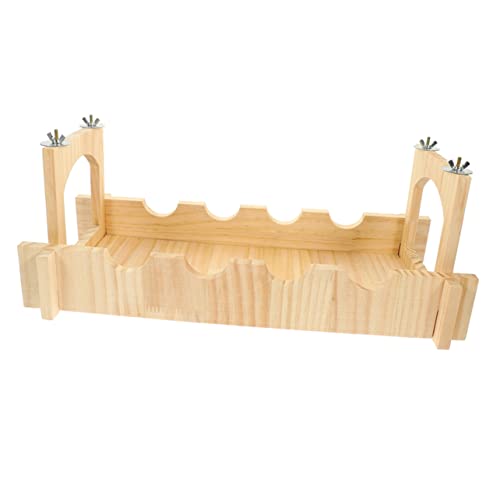 Supvox 1satz Kleine Holzbrücke Für Kleintiere Pet Bridge Spielzeug Für Hamster Meerschweinchen Chinchillas Praktisches Und Stilvolles Versteck Im Käfig Fördert Balance Und Supvox 1satz Kleine Holzbrücke Für Kleintiere Pet Bridge Spielzeug Für Hamster Meerschweinchen Chinchillas Praktisches Und Stilvolles Versteck Im Käfig Fördert Balance Und von Supvox