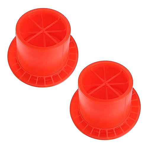 SUPVOX 2 STÜCK Teiliges Kunststoff Futterkübel Großer Geflügel Futtereimer Langlebig und Vielseitig für Küken Hühner Wachteln Einfach zu Verwenden und Aufzubewahren Haushaltsgeeignet SUPVOX 2 STÜCK Teiliges Kunststoff Futterkübel Großer Geflügel Futtereimer Langlebig und Vielseitig für Küken Hühner Wachteln Einfach zu Verwenden und Aufzubewahren Haushaltsgeeignet von Supvox