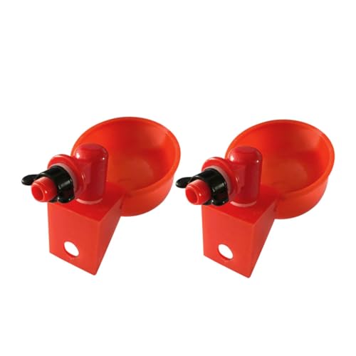 SUPVOX 2 Stück Automatischer Hühnertränke Wassernapf für Geflügel und Vögel UV beständig Mehrfachnutzung für Hühner Küken Tauben im Garten und Stall SUPVOX 2 Stück Automatischer Hühnertränke Wassernapf für Geflügel und Vögel UV beständig Mehrfachnutzung für Hühner Küken Tauben im Garten und Stall von Supvox