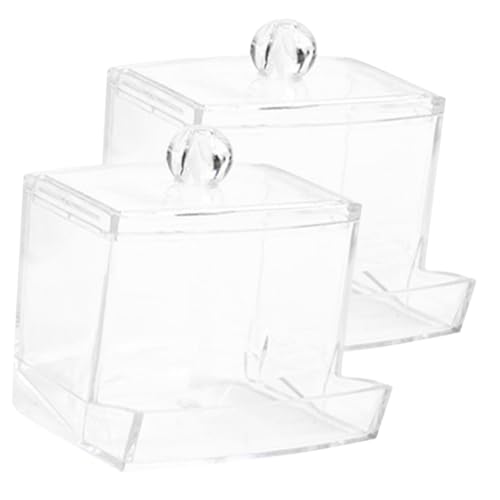 SUPVOX 2 Stück Automatischer Transparenter Vogelfutterspender für Hühner und Papageien Langlebiger Futterautomat mit Einfachem Design Leicht zu Installieren für Kleine Käfige und SUPVOX 2 Stück Automatischer Transparenter Vogelfutterspender für Hühner und Papageien Langlebiger Futterautomat mit Einfachem Design Leicht zu Installieren für Kleine Käfige und von Supvox