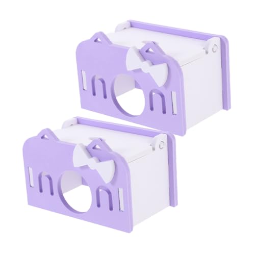 SUPVOX 2 Stück Hamster Versteckhaus aus Robustem Kleintier Rückzugsort und Spielhaus für Hamster Meerschweinchen Ratten und Kleine Kaninchen Multifunktional als Schlaf und Rückzugsplatz SUPVOX 2 Stück Hamster Versteckhaus aus Robustem Kleintier Rückzugsort und Spielhaus für Hamster Meerschweinchen Ratten und Kleine Kaninchen Multifunktional als Schlaf und Rückzugsplatz von Supvox