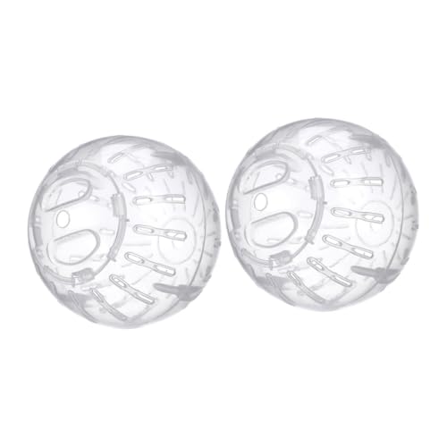 SUPVOX 2 Stück Hamsterball für Zwerghamster Transparente Laufkugeln für Fitness Interaktives für Kleintiere für Hamster und Chinchillas Durchmesser SUPVOX 2 Stück Hamsterball für Zwerghamster Transparente Laufkugeln für Fitness Interaktives für Kleintiere für Hamster und Chinchillas Durchmesser von Supvox