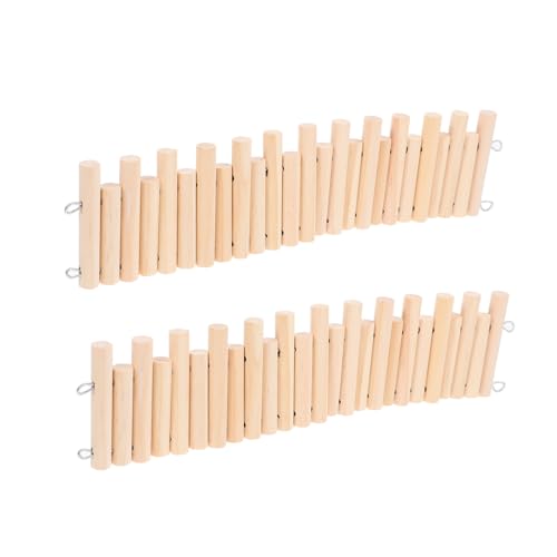 SUPVOX 2 Stück Hamsterzaun mit Holzleiter Anpassbares für Kleintiere für Zwerghamster Meerschweinchen und Chinchillas Fördert Sichere Aktivitäten und Kreatives SUPVOX 2 Stück Hamsterzaun mit Holzleiter Anpassbares für Kleintiere für Zwerghamster Meerschweinchen und Chinchillas Fördert Sichere Aktivitäten und Kreatives von Supvox