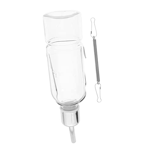 SUPVOX 2 Stück Haustier Wasserflasche für Hamster Chinchillas und Meerschweinchen Auslaufsichere Trinkflasche mit Fassungsvermögen für Kleintiere von Supvox