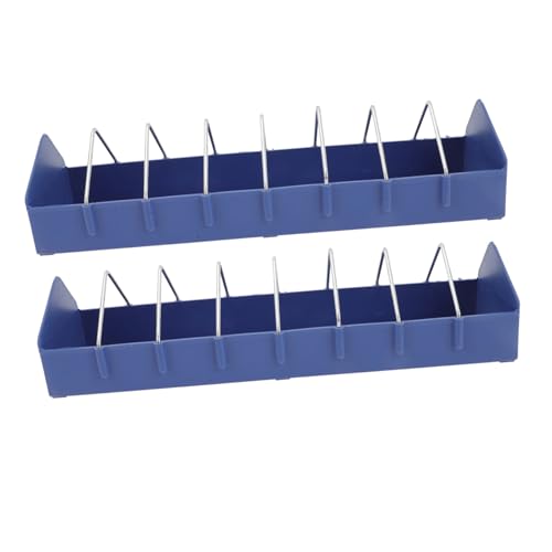 SUPVOX 2 Stück Teiliges Futtertrog für Taubenkäfig aus Robustem Spritzschutz Design Leichter Vogel Futterspender Geeignet für Tauben Papageien Wellensittiche und Andere Kleinvögel SUPVOX 2 Stück Teiliges Futtertrog für Taubenkäfig aus Robustem Spritzschutz Design Leichter Vogel Futterspender Geeignet für Tauben Papageien Wellensittiche und Andere Kleinvögel von Supvox