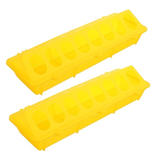 SUPVOX 2 Stück Vogelfutterspender für Hühner und Tauben Futtertröge für Fütterung Geeignet für Verschiedene Kleine Vögel und Geflügel SUPVOX 2 Stück Vogelfutterspender für Hühner und Tauben Futtertröge für Fütterung Geeignet für Verschiedene Kleine Vögel und Geflügel von Supvox
