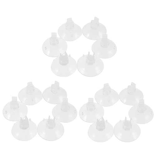 SUPVOX 20 Stück Teiliges Aquarium Saugnapf Clips Transparent für Airline Schlauch Halterung Vielseitig Kompatibel für Verschiedene Aquarienwandstärken SUPVOX 20 Stück Teiliges Aquarium Saugnapf Clips Transparent für Airline Schlauch Halterung Vielseitig Kompatibel für Verschiedene Aquarienwandstärken von Supvox