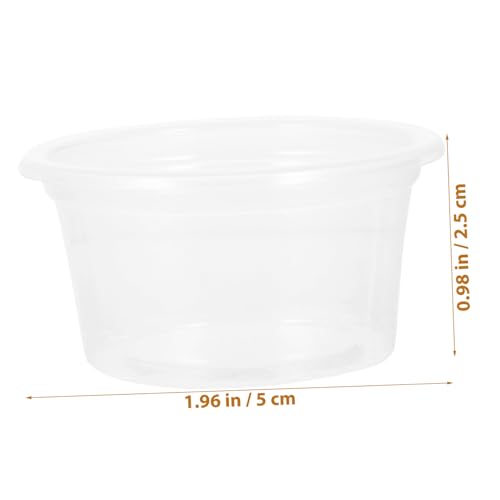 SUPVOX 20 Stück Teiliges Transparentes Reptilien futternapf Multifunktionale Kompakte Wasserschalen für Kleine Reptilien Wie Geckos Schildkröten Schlangen und Echsen im Terrarium SUPVOX 20 Stück Teiliges Transparentes Reptilien futternapf Multifunktionale Kompakte Wasserschalen für Kleine Reptilien Wie Geckos Schildkröten Schlangen und Echsen im Terrarium von Supvox