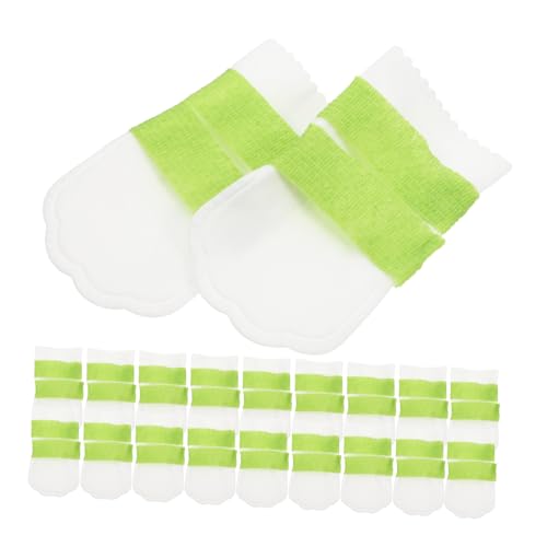 SUPVOX 20 Stück wasserdichte rutschfeste Hundeschuhe mit Doppelt Verstellbaren Bändern Langlebige Pfotenschutz Booties für Kleine und Mittlere Hunde für Outdoor Schutz vor Schmutz und von Supvox