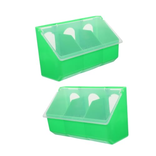 SUPVOX 2Stücke Vogel Futterbehälter Für Papageien Hängender Wasserspender Mit Großer Kapazität Für Tauben Und Cockatiels Zu Reinigen Und Wiederverwendbar SUPVOX 2Stücke Vogel Futterbehälter Für Papageien Hängender Wasserspender Mit Großer Kapazität Für Tauben Und Cockatiels Zu Reinigen Und Wiederverwendbar von Supvox