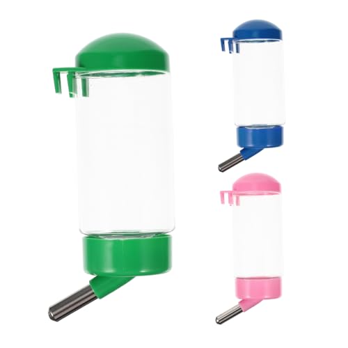 SUPVOX 3 Stück Hängende Haustier Trinkflaschen Automatischer Wasserspender für Hamster und Kaninchen Auslaufsicher Druckbeständig Leicht zu Reinigen Tragbar für Unterwegs Bpa Frei Blau SUPVOX 3 Stück Hängende Haustier Trinkflaschen Automatischer Wasserspender für Hamster und Kaninchen Auslaufsicher Druckbeständig Leicht zu Reinigen Tragbar für Unterwegs Bpa Frei Blau von Supvox
