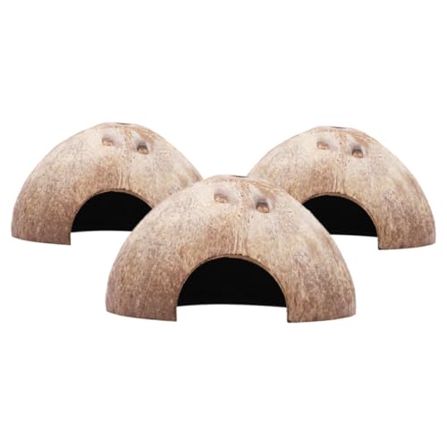 SUPVOX 3 Stück Hamster Versteck Teiliges Kokosnussschalen Haus Robustes Nager Versteck für Hamster und Ratten Natürliches Geruchsfreies Rückzugsort für Käfig und Spielbereich SUPVOX 3 Stück Hamster Versteck Teiliges Kokosnussschalen Haus Robustes Nager Versteck für Hamster und Ratten Natürliches Geruchsfreies Rückzugsort für Käfig und Spielbereich von Supvox