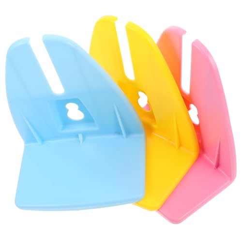 Supvox 3stücke Flaschenwasserhalter Für Hamster Flaschenständer Aus Kunststoff Hamster-wasserflaschenhalter Mit Drehbarer Befestigung Stabiler Laufradhalter Für Nagetiere von Supvox