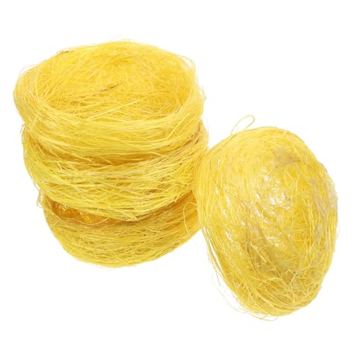 SUPVOX 4 Stück Seiden Vogelnest Künstlicher Vogel Hühnerstall Must Haves Woodbirds Nest Vogelnest Kuschelhütte Vogelhängematte Wellensittich Vogelhängematte von Supvox