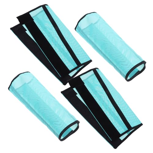 SUPVOX 4 Stück Teiliges Atmungsaktive Fliegenstiefel für Pferde Elastisch Sitzende Netz-beinschützer Uv-Schutz Robust Strapazierfähig Schützt vor Insekten und Mückenbissen SUPVOX 4 Stück Teiliges Atmungsaktive Fliegenstiefel für Pferde Elastisch Sitzende Netz-beinschützer Uv-Schutz Robust Strapazierfähig Schützt vor Insekten und Mückenbissen von Supvox