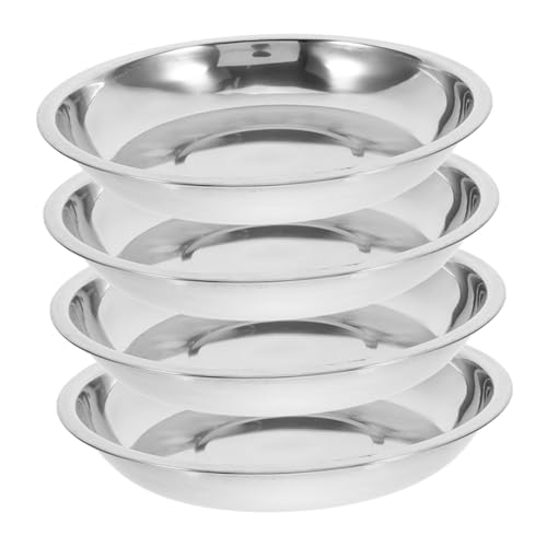 SUPVOX 4 Stück Teiliges Flaches Katzennapf aus Flache Futterschalen für Katzen und Kätzchen Schnittfreundlich Hygienisch Langlebig Einfache für Nassfutter SUPVOX 4 Stück Teiliges Flaches Katzennapf aus Flache Futterschalen für Katzen und Kätzchen Schnittfreundlich Hygienisch Langlebig Einfache für Nassfutter von Supvox