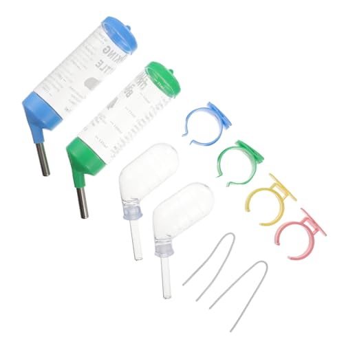SUPVOX 4 Stück Teiliges Kleine Haustier Trinkflaschen mit Nippeltränke Auslaufsicher für Kaninchen Meerschweinchen Hamster und Andere Kleintiere SUPVOX 4 Stück Teiliges Kleine Haustier Trinkflaschen mit Nippeltränke Auslaufsicher für Kaninchen Meerschweinchen Hamster und Andere Kleintiere von Supvox