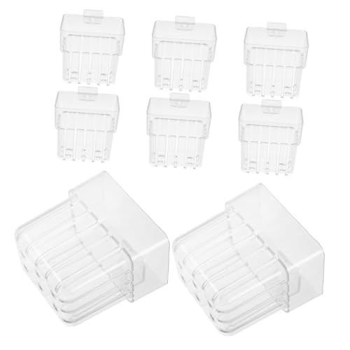 SUPVOX 8 Stück Transparente Töpfe für Fischbecken für Hydroponik und Aquarien Dekoration Einfache und Pflege SUPVOX 8 Stück Transparente Töpfe für Fischbecken für Hydroponik und Aquarien Dekoration Einfache und Pflege von Supvox