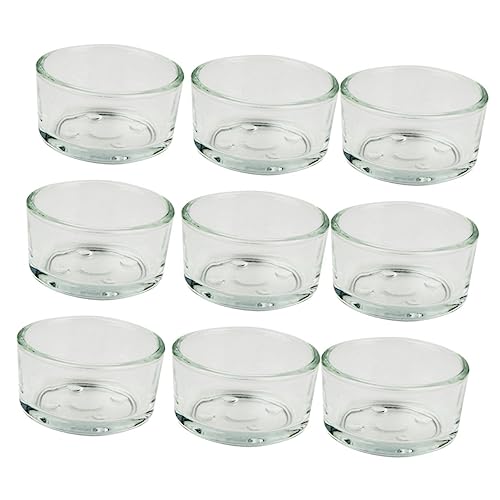 SUPVOX 9 Stück Teiliges Transparentes Glas Trinkschalen für Reptilien Kriechende Haustiere Bruchsicher und Leicht zu Reinigen als Futter und Wassernapf für Eidechsen Schildkröten SUPVOX 9 Stück Teiliges Transparentes Glas Trinkschalen für Reptilien Kriechende Haustiere Bruchsicher und Leicht zu Reinigen als Futter und Wassernapf für Eidechsen Schildkröten von Supvox