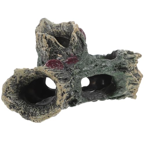 SUPVOX Aquarium Dekoration Fels Höhle aus Sicherem Harz Natürlicher Fisch Versteck und Garnelen Unterschlupf Widerstandsfähiges Aquarium Zubehör für Fisch Schildkrötenbecken Lebensechte SUPVOX Aquarium Dekoration Fels Höhle aus Sicherem Harz Natürlicher Fisch Versteck und Garnelen Unterschlupf Widerstandsfähiges Aquarium Zubehör für Fisch Schildkrötenbecken Lebensechte von Supvox