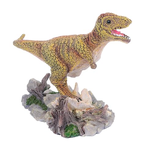 Supvox Simulation Dinosaurier Harz Ornament Fischtank Aquarium Reptilienkäfig Dekoration Landschaft Design von Supvox