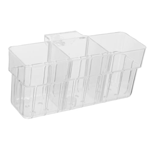 SUPVOX Aquarium Pflanzenhalter Transparent Wandmontierter Pflanzenkorb mit Fächern für Verschiedene Wasserpflanzen Vielseitig Einsetzbar für Aquarien und Hydrokultur Pflanzenpflege von Supvox