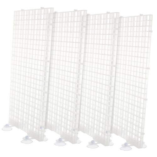 SUPVOX Aquarium Trennwand Teilig Transparent Spliced Gitterplatte mit Saugnäpfen Fischisolierung Zucht Ablaichbecken Zubehör Langlebig Einfach zu Montieren Zufällige Zufällige Farbe SUPVOX Aquarium Trennwand Teilig Transparent Spliced Gitterplatte mit Saugnäpfen Fischisolierung Zucht Ablaichbecken Zubehör Langlebig Einfach zu Montieren Zufällige Zufällige Farbe von Supvox