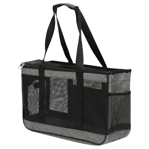 SUPVOX Atmungsaktive Tragbare Haustier Tragetasche für Kleine Hunde und Katzen Handlicher Pet Carrier mit Komfortabler Belüftung für Outdoor Ausflüge und Sichere Tiertransporte SUPVOX Atmungsaktive Tragbare Haustier Tragetasche für Kleine Hunde und Katzen Handlicher Pet Carrier mit Komfortabler Belüftung für Outdoor Ausflüge und Sichere Tiertransporte von Supvox