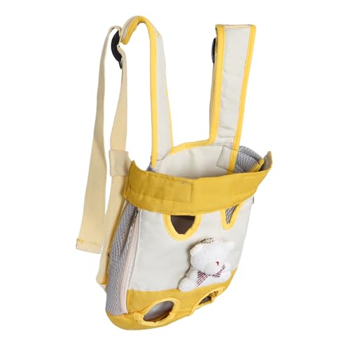 SUPVOX Atmungsaktiver Haustier-Rucksack Frontträger für Kleine Hunde und Mittelgroße Katzen Doppelte Schulterriemen Langlebig und Reißfest Ergonomisch für Wandern und Reisen SUPVOX Atmungsaktiver Haustier-Rucksack Frontträger für Kleine Hunde und Mittelgroße Katzen Doppelte Schulterriemen Langlebig und Reißfest Ergonomisch für Wandern und Reisen von Supvox