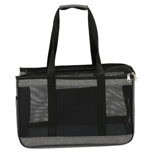 SUPVOX Atmungsaktiver Pet Travel Rucksack mit Netzgewebe Faltbar Leicht mit Vielseitig für Katzen und Kleine Hunde Belüftung für Outdoor Transport und Reisen SUPVOX Atmungsaktiver Pet Travel Rucksack mit Netzgewebe Faltbar Leicht mit Vielseitig für Katzen und Kleine Hunde Belüftung für Outdoor Transport und Reisen von Supvox