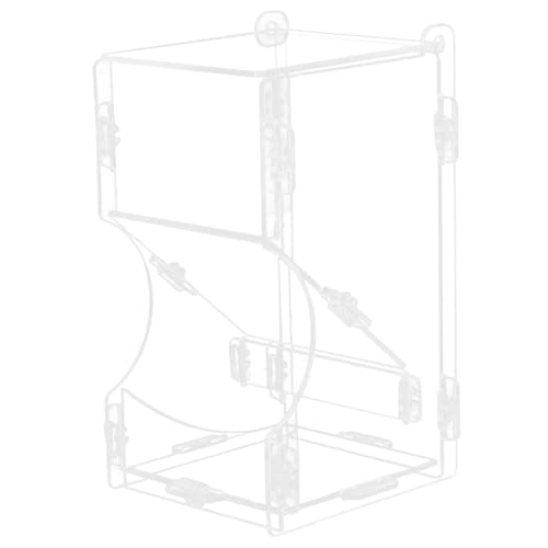 SUPVOX Automatischer Hamster Futterspender aus Transparenter Futterbehälter für Kleine Haustiere Bruchsicher Leicht zu Reinigen Sicher und Praktisch für Meerschweinchen und Kaninchen SUPVOX Automatischer Hamster Futterspender aus Transparenter Futterbehälter für Kleine Haustiere Bruchsicher Leicht zu Reinigen Sicher und Praktisch für Meerschweinchen und Kaninchen von Supvox