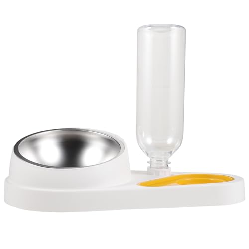 SUPVOX Automatischer Haustier Futter Wasserspender aus Langlebigem rutschfest Robust Praktischer Futternapf für Hunde und Katzen für Stressfreies Füttern Zuhause von Supvox