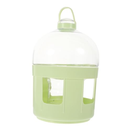 SUPVOX Automatischer Vogeltank Großer Wasserspender für Tauben und Papageien Grüner Kunststoff Trinkflasche Vogelkäfig Zubehör Vielseitiger und Praktischer Trinkbehälter für Verschiedene von Supvox