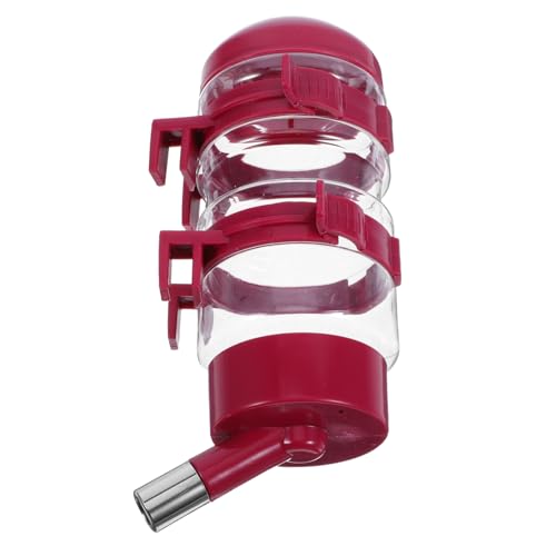 SUPVOX Automatischer Wasserspender Für Haustiere Hund Und Katze Wasserflasche Mit Tropfsicherem Edelstahlventil Platzsparendes Design Für Einfache Montage An Käfigen Oder Wänden von Supvox
