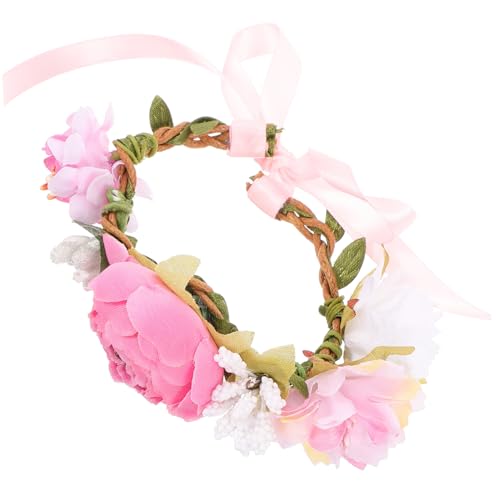 SUPVOX Blumen für und Kleine Hunde Zartes Hautfreundliches Stoffcollier mit Glocke Dekoratives Accessoire für Party Foto Shooting Geburtstage und Festliche Anlässe von Supvox