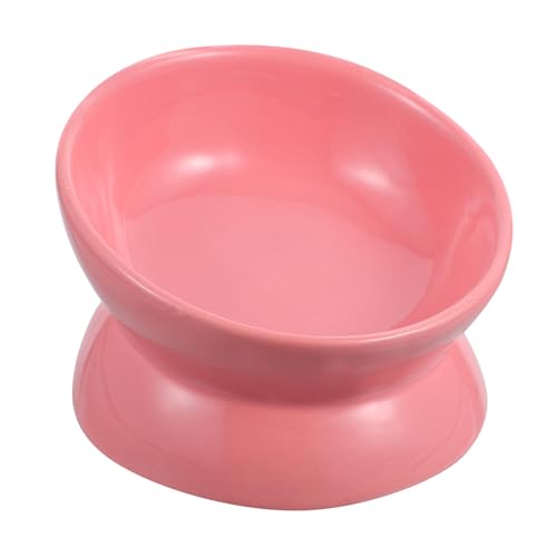 SUPVOX Erhöhter Keramik Katzennapf Geneigt mit Nackenstütze rutschfest Ergonomisch für Katzenfutter und Wasser Erbrechen für Kätzchen und Katzen Aller Zufällige Farbe Zufällige Farbe SUPVOX Erhöhter Keramik Katzennapf Geneigt mit Nackenstütze rutschfest Ergonomisch für Katzenfutter und Wasser Erbrechen für Kätzchen und Katzen Aller Zufällige Farbe Zufällige Farbe von Supvox