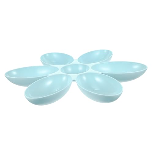 SUPVOX Fach Petal Futterstation aus Hochwertigem Abs Kunststoff Multifunktionaler Katzen und Hundebowl Rutschfestes Futternapf für Indoor für Stressfreies Füttern von Katzen Hunden und SUPVOX Fach Petal Futterstation aus Hochwertigem Abs Kunststoff Multifunktionaler Katzen und Hundebowl Rutschfestes Futternapf für Indoor für Stressfreies Füttern von Katzen Hunden und von Supvox