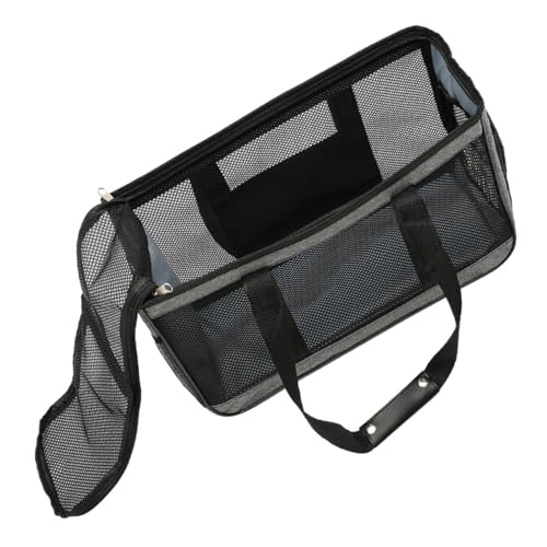 SUPVOX Faltbare Atmungsaktive Katzentragetasche aus Oxford Material mit Netzfenster Großer Transporttasche für Katzen Welpen und Kleintiere Komfortabel und Reißfest für Reisen und Alltag SUPVOX Faltbare Atmungsaktive Katzentragetasche aus Oxford Material mit Netzfenster Großer Transporttasche für Katzen Welpen und Kleintiere Komfortabel und Reißfest für Reisen und Alltag von Supvox